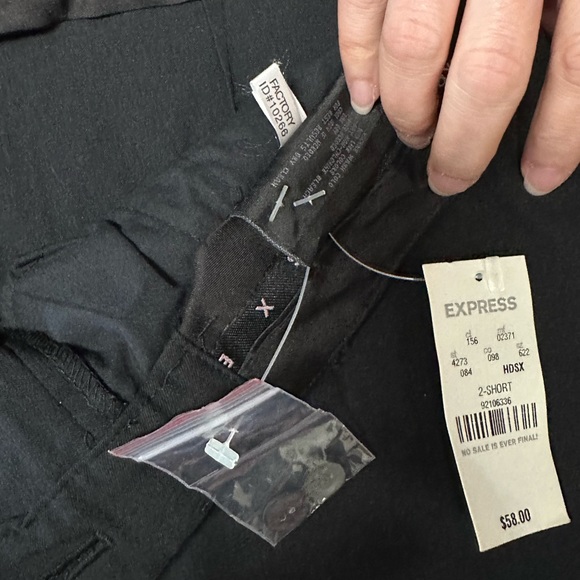 Express Editor Lower Rise Flare Leg Slim Fit Brand NWT - Picture 3 of 10